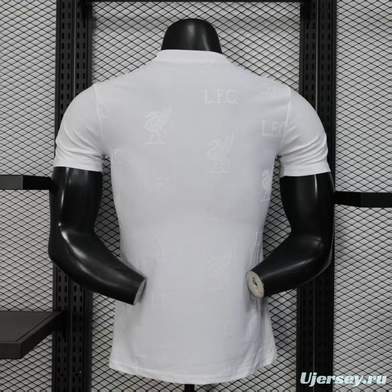 Player Version 25/26 Liverpool White Special Edition Jersey