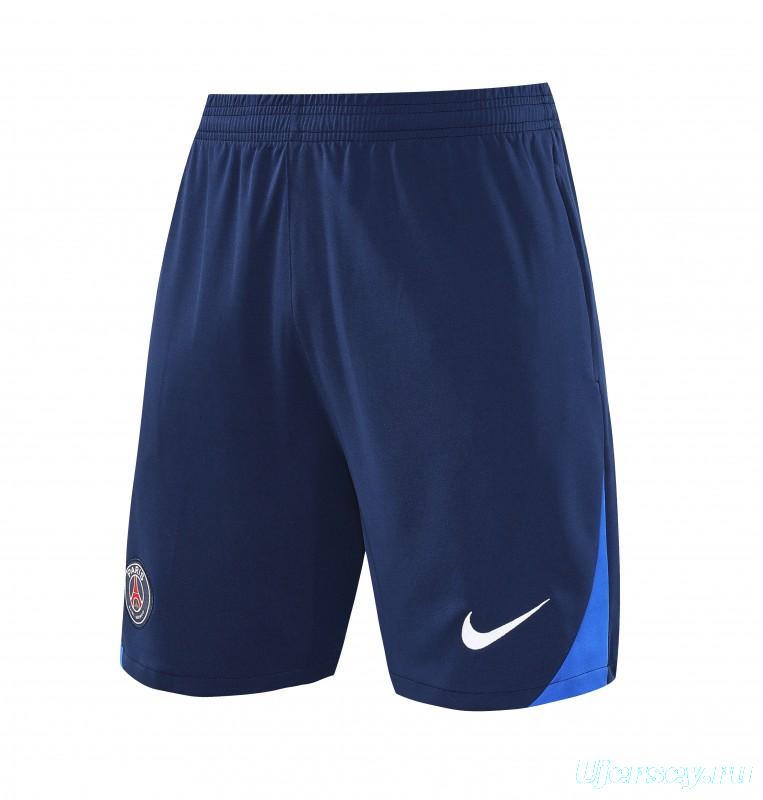 25/26 PSG Red/Blue Short Sleeve Jersey+Shorts