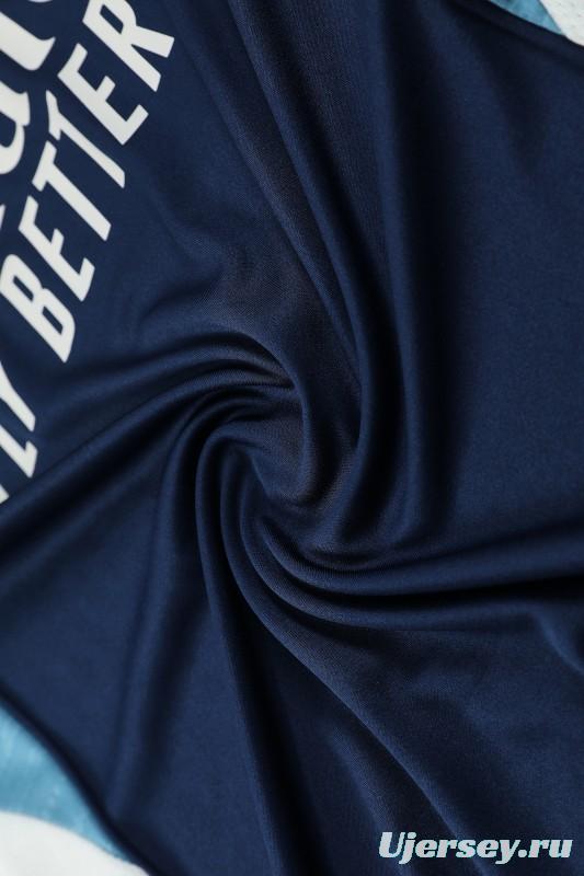 25/26 Real Madrid Navy Short Sleeve Jersey+Shorts