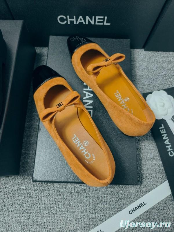 Chanel Classic Slingback Bow Flats - LY00290