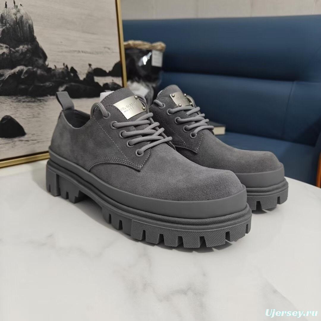 D&G 2025 SS Platform Derby Casual Chunky Shoes - AS00320