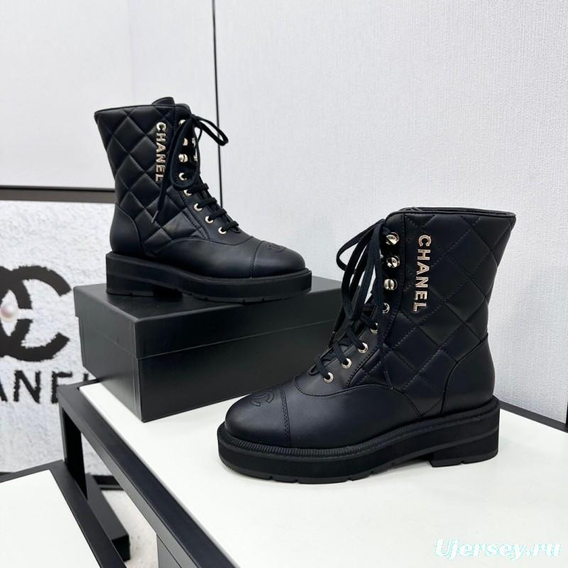 Chanel Fall/Winter Heavy-Duty Boots with Rubber Foam Sole - LY00380/LY00390