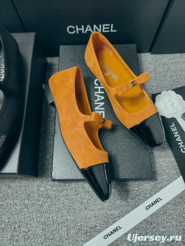 Chanel Classic Slingback Bow Flats - LY00290