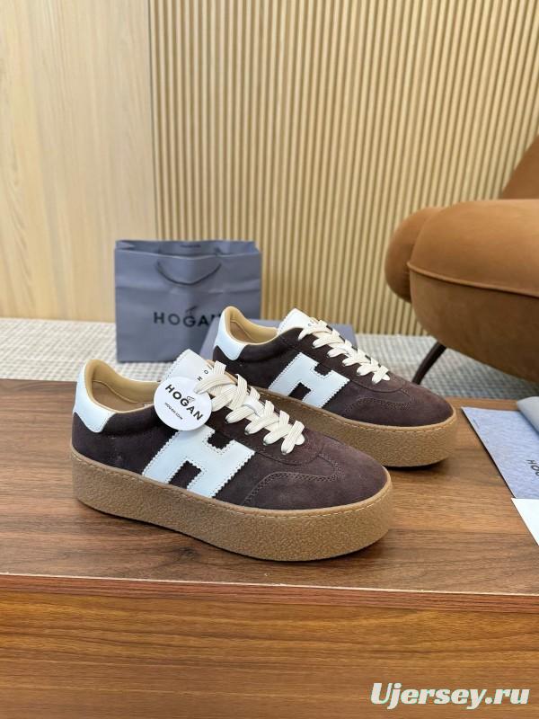 Hogan Platform Series H698 Thick Sole Casual Sneakers - H698