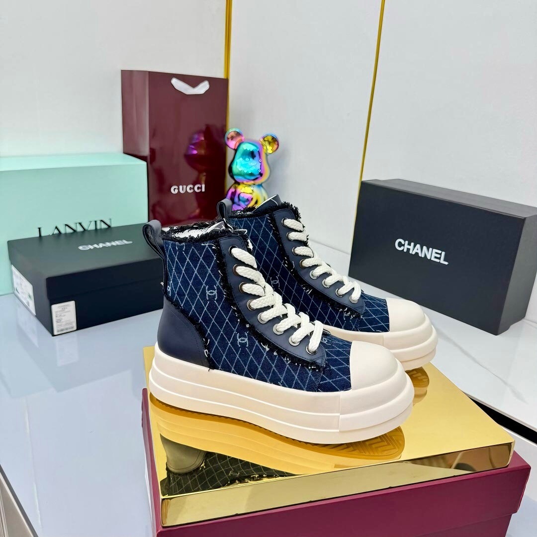 Chanel 2025/SS Short Boots Essential Autumn Winter Fashion Item - LY00380