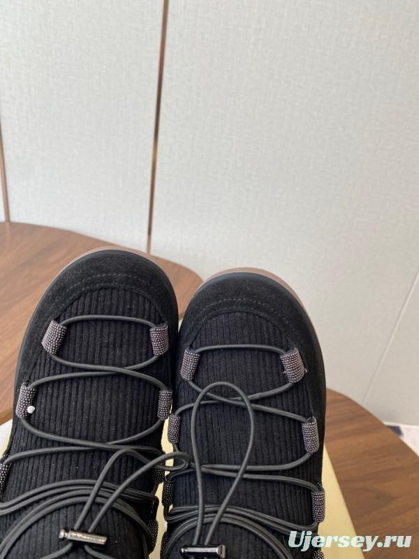 Brunello Cucinelli Open Walk Ankle Boot Winter Snow Boots - AS00410