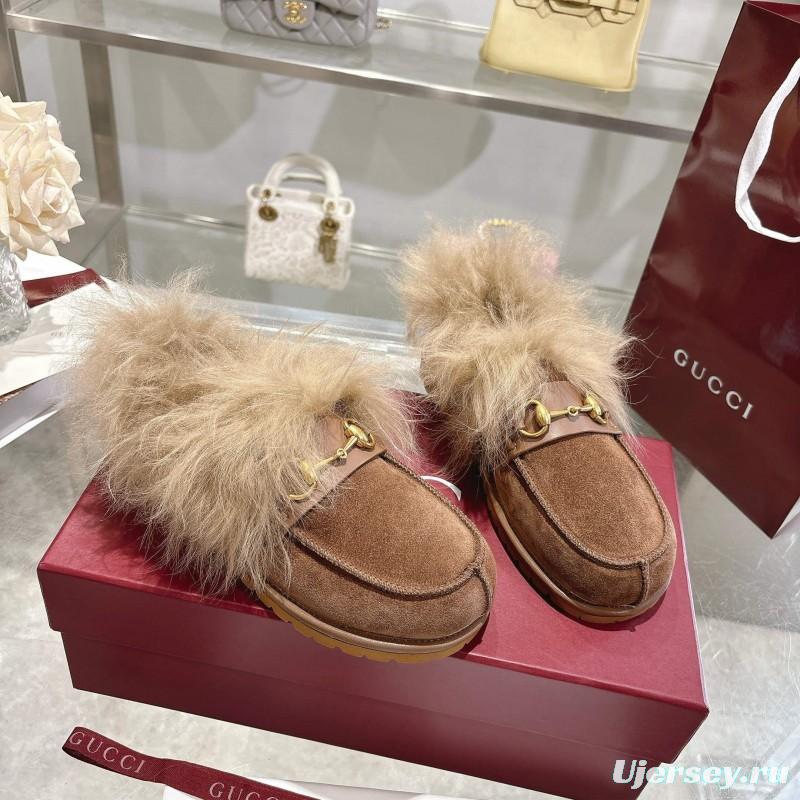 GG Wool Fashion Snow Boots with Merino Wool Lining - KFY00290