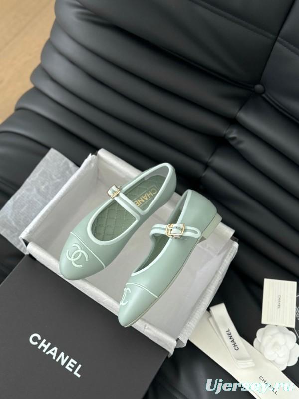 Chanel SS 2025 Runway Mary Jane Flats - LY00