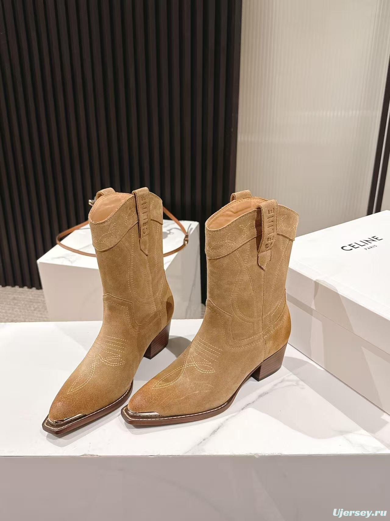 CELINE Fashion Boots 2025 SS Collection with Arch of Triumph Logo - LY00440