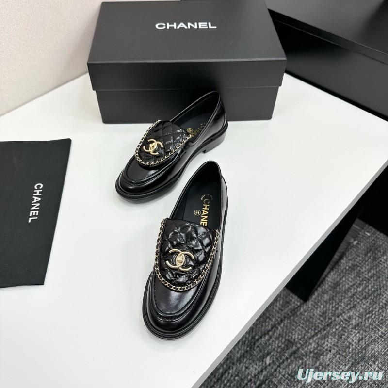 Chanel Classic Flap Chain CC Buckle Loafers - LY00320
