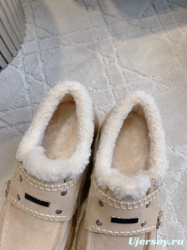 UGG 2025 SS Wool Warm Platform Casual Boots - AS00300