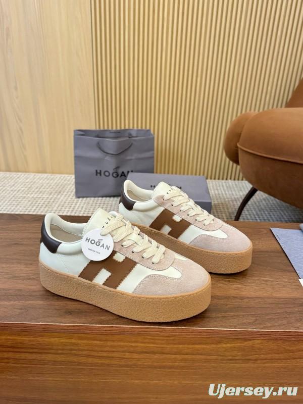 Hogan Platform Series H698 Thick Sole Casual Sneakers - H698