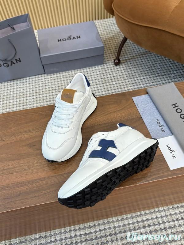 Hogan H-STRIPES Series Couple Thick Sole Dad Shoes Airship Shoes Casual Sports Shoes - AS00350