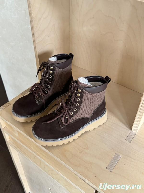 Agoge Autumn Winter New British Style Ankle Boots Martin Boots - KFY00