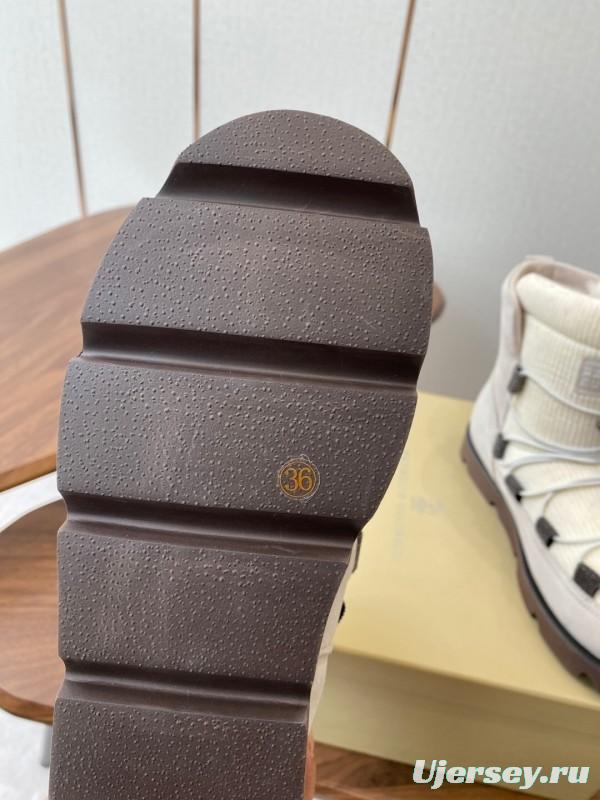 Brunello Cucinelli Open Walk Ankle Boot Winter Snow Boots - AS00410