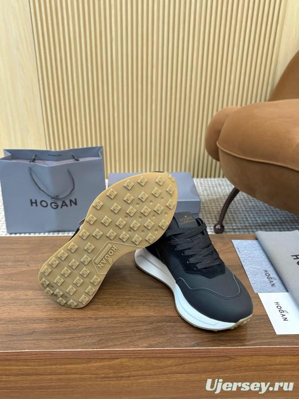 Hogan H-STRIPES Series Couple Thick Sole Dad Shoes Airship Sneakers - AS00350