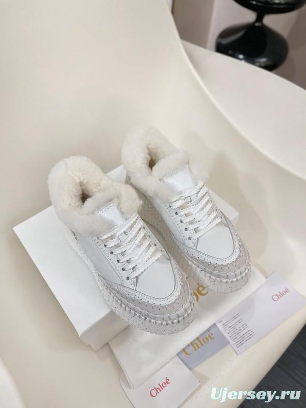 Chloe 2025 SS Casual Shoes with Lightweight Rubber Sole - LY00420