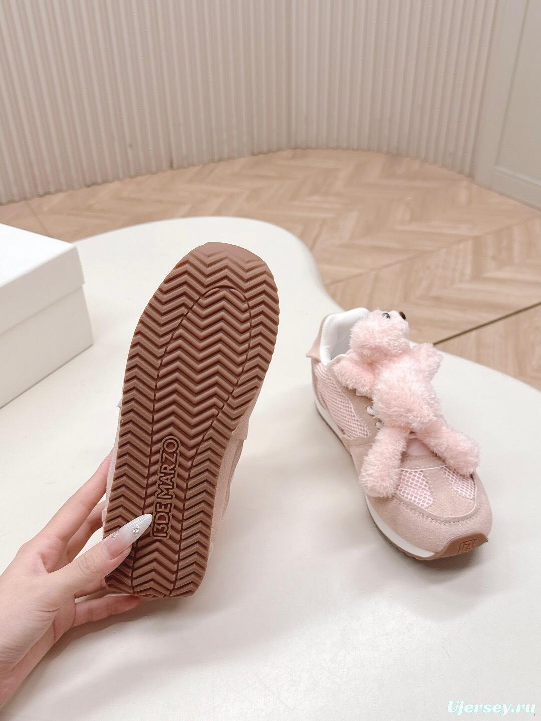 13DEMARZO Casual Bear Embellished Sneakers - LY00300