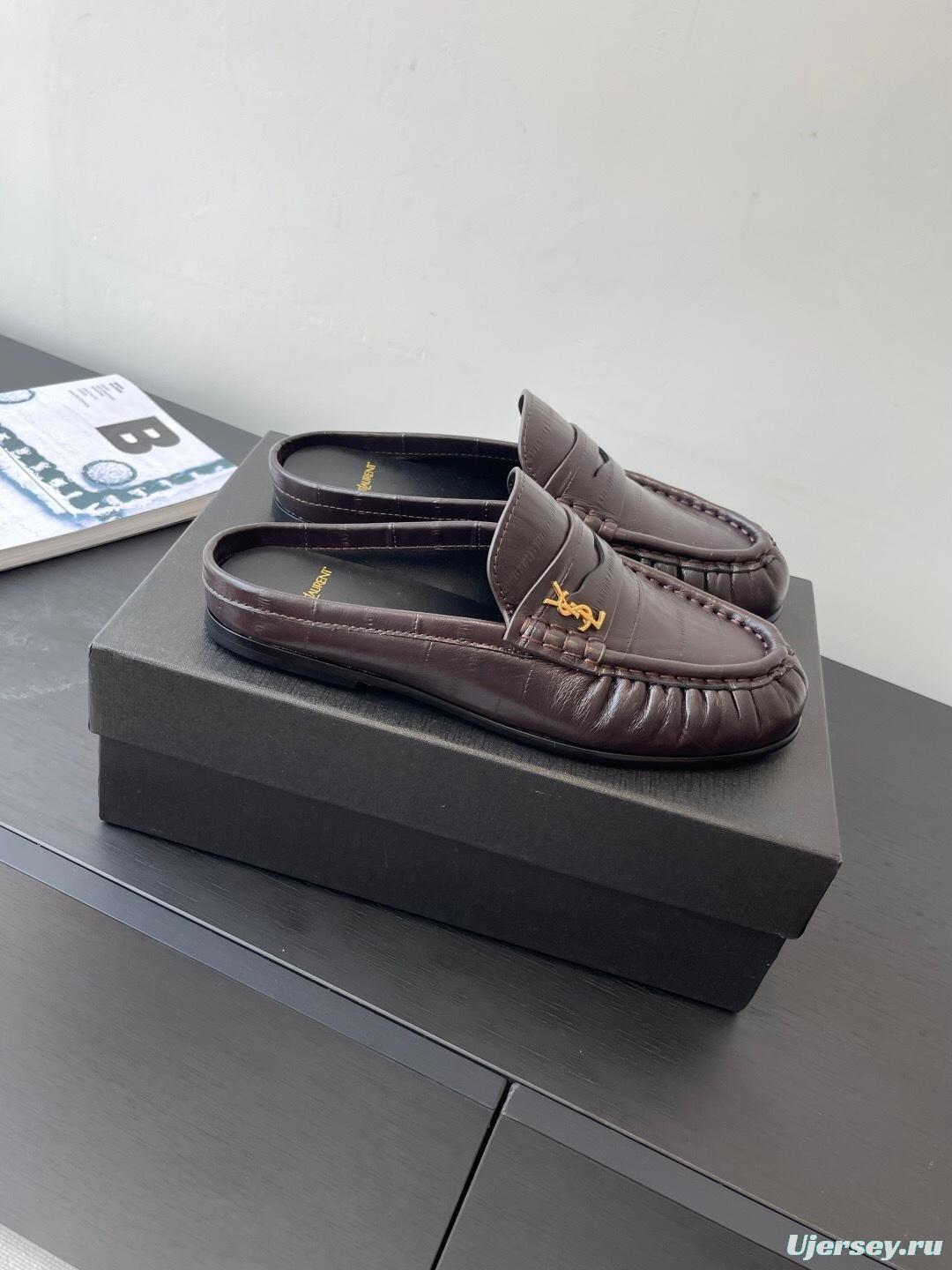 Saint Laurent Classic Loafer Slip-On Flats - KFY00320