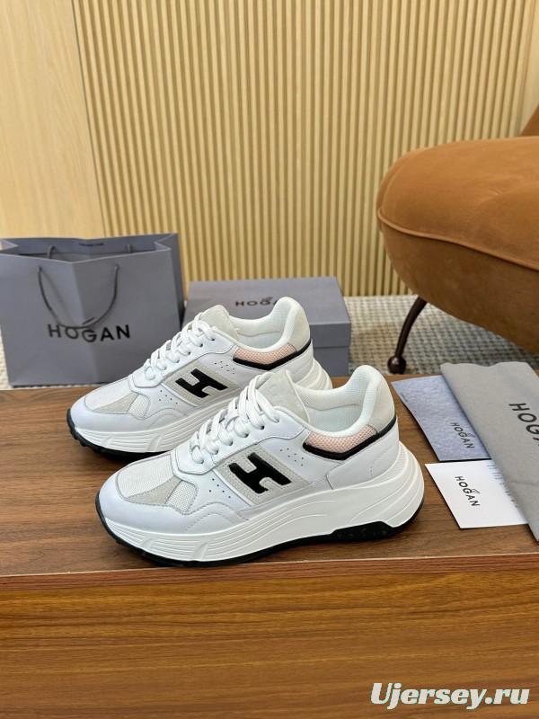 Hogan H-STRIPES Series Couple Thick Sole Dad Shoes Casual Sneakers - LY00370/LY00380