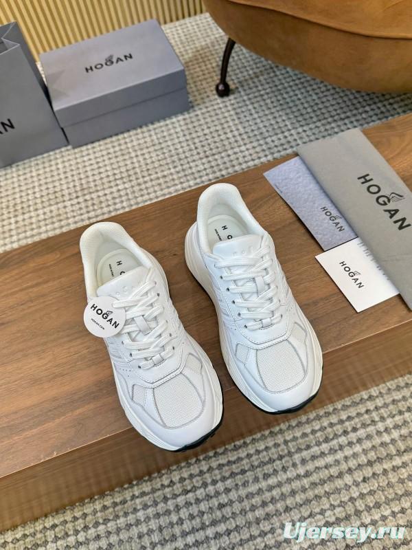 Hogan H-STRIPES Series Couple Thick Sole Dad Shoes Leisure Sneakers - LY00370/LY00380