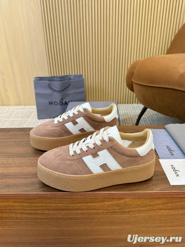 Hogan Platform Series H698 Thick Sole Casual Sneakers - H698