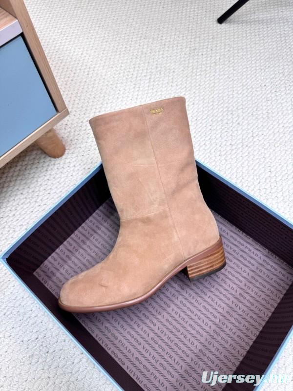 Prada 2025 SS Mid Boots - LY0370