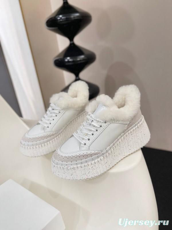 Chloe 2025 SS Casual Shoes with Lightweight Rubber Sole - LY00420