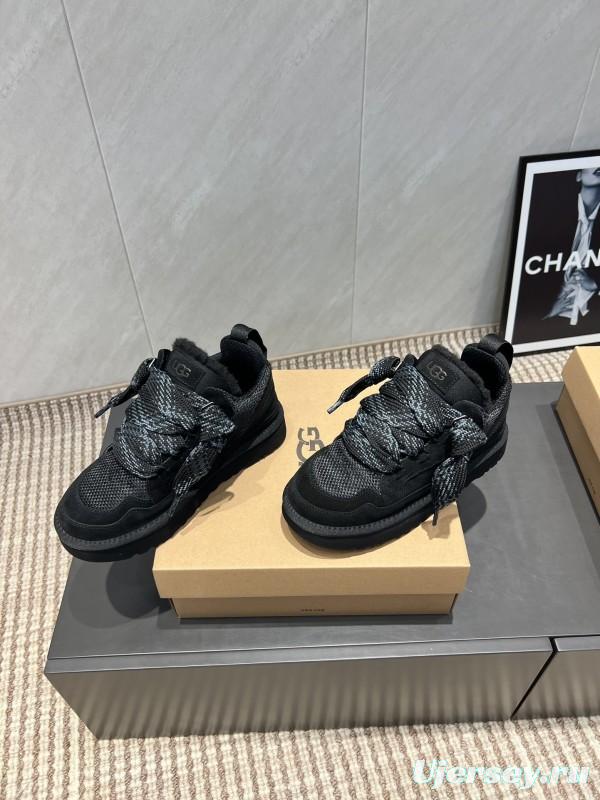 UGG Platform Casual Shoes with Round Toe and Thick Sole - MJ00270