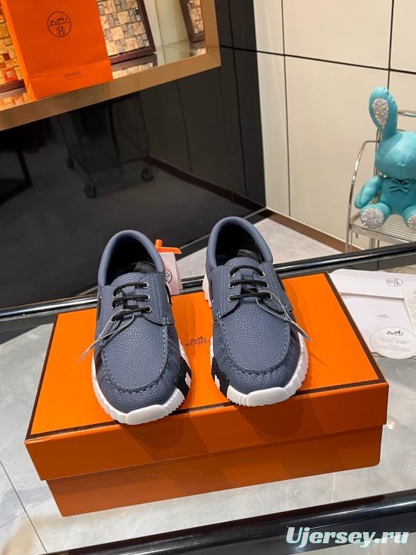 Hermès Classic Casual Sports Shoes with Exaggerated H Logo and Vibrant Colors - LY00300