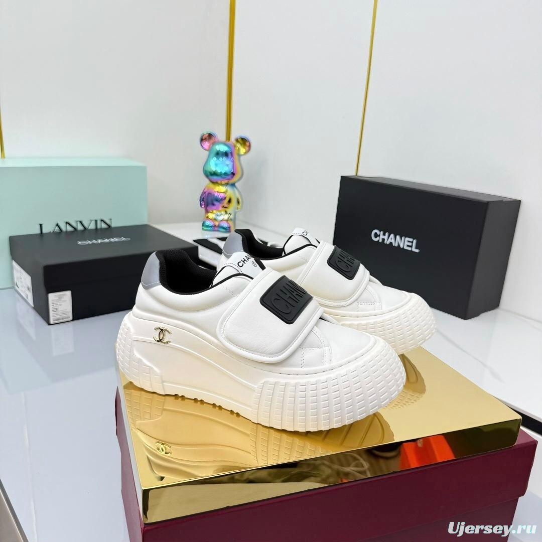 Chanel 2025/SS Panda Loafers Casual Sneakers - LY00330