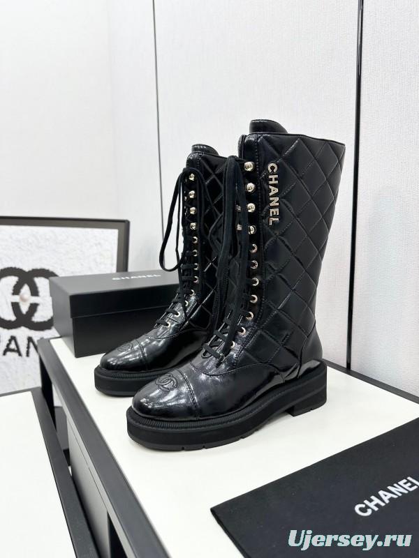Chanel Classic Rubber Sole Boots - LY00380/LY00390