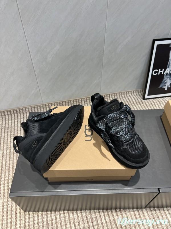 UGG Platform Casual Shoes with Round Toe and Thick Sole - MJ00270