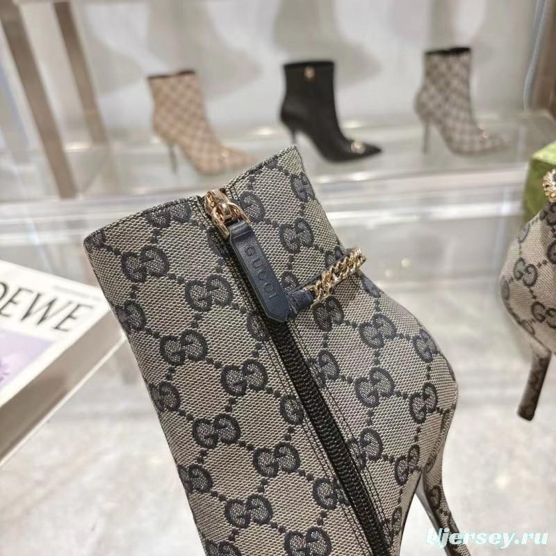 Gucci Classic Women's Shoes with 10.5cm Heel and Original GG Buckle - LY00370