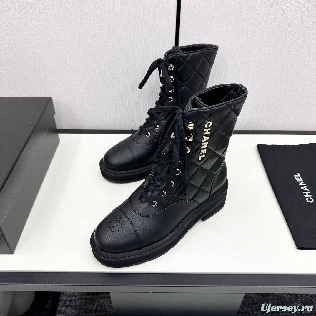 Chanel Fall/Winter Heavy-Duty Boots with Rubber Foam Sole - LY00380/LY00390