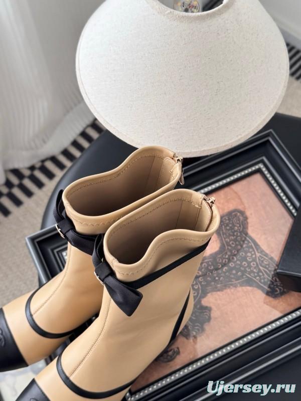 Chanel 2025 SS New Bow Ankle Boots - LY00