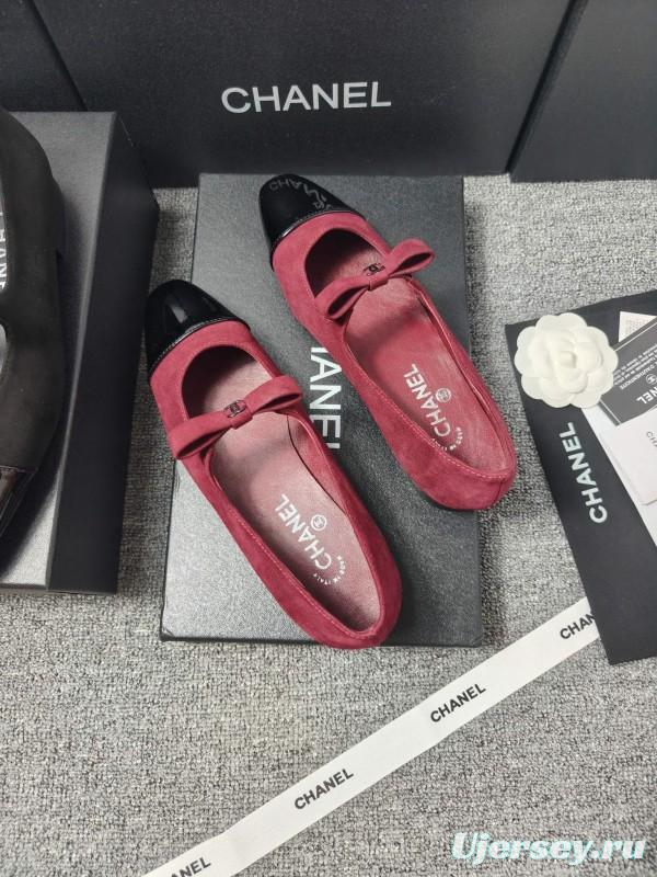 Chanel Classic Slingback Bow Flats - LY00290