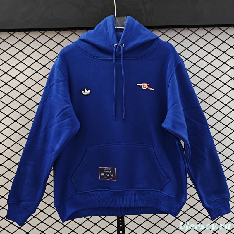 25/26 Arsenal Embroidered Logo Hoodie 7 Colors