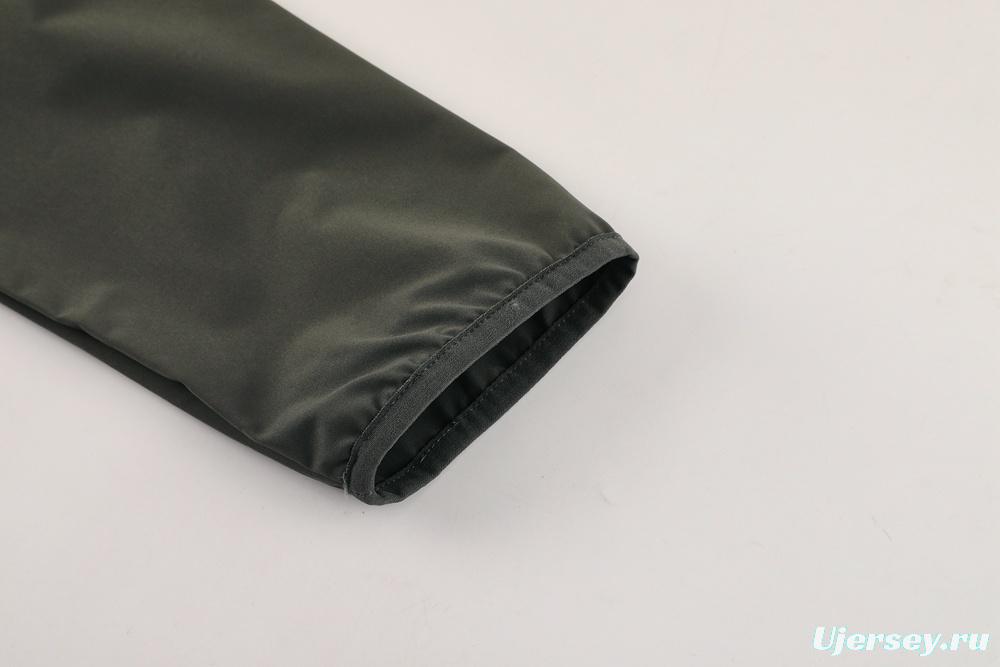 25/26 Bayern Munich Orange S-3XL Half Zipper Jacket+Long Pants