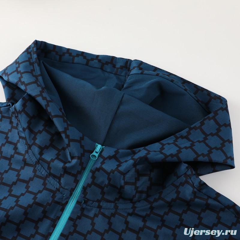 Manchester City Half Zipper Jacket+Long Pants S-2XL