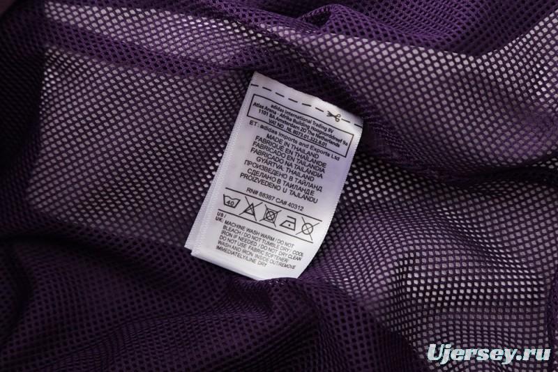 25/26 Manchester United Purple S-2XL Half Zipper Jacket+Long Pants