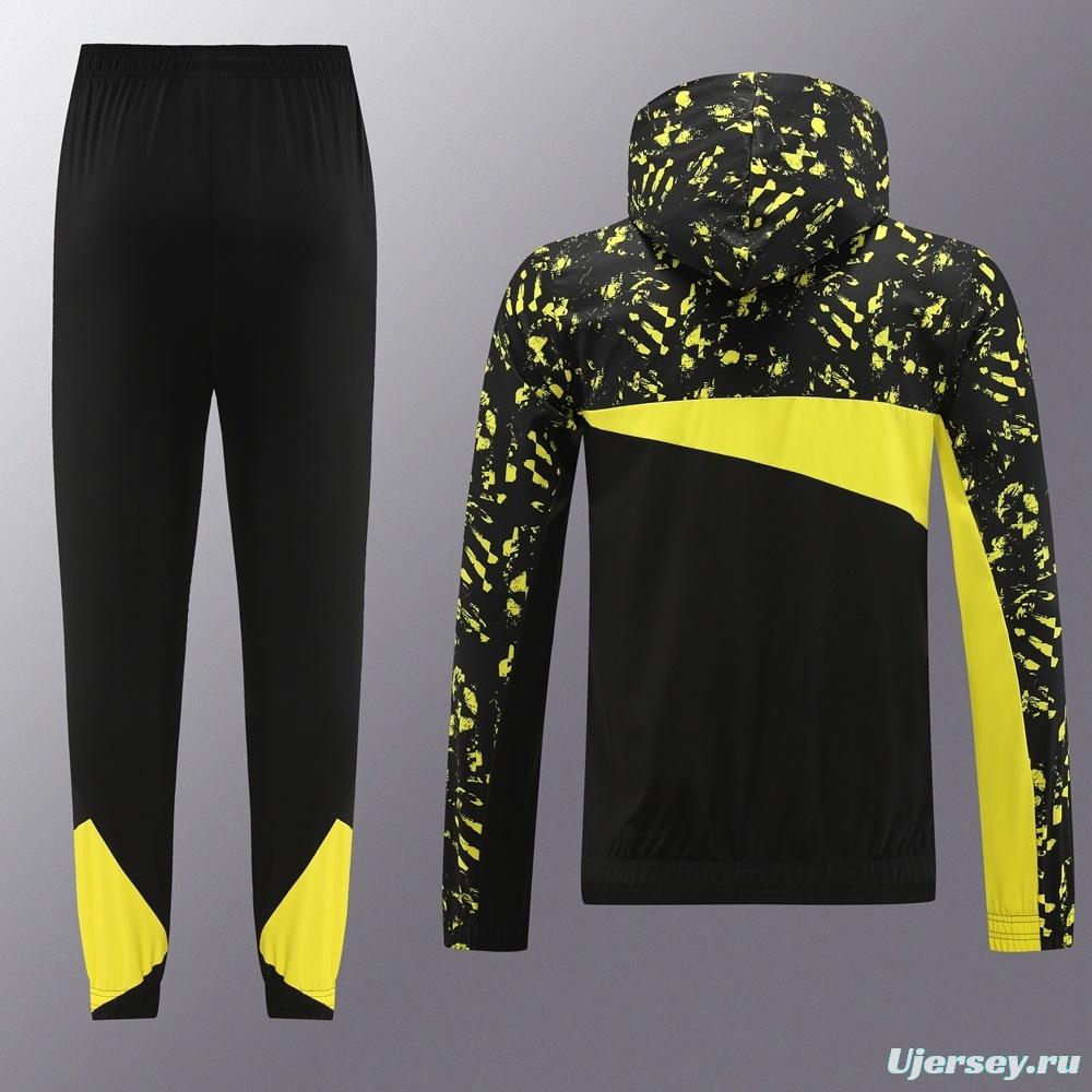 Borussia Dortmund Half Zipper Jacket+Long Pants S-2XL