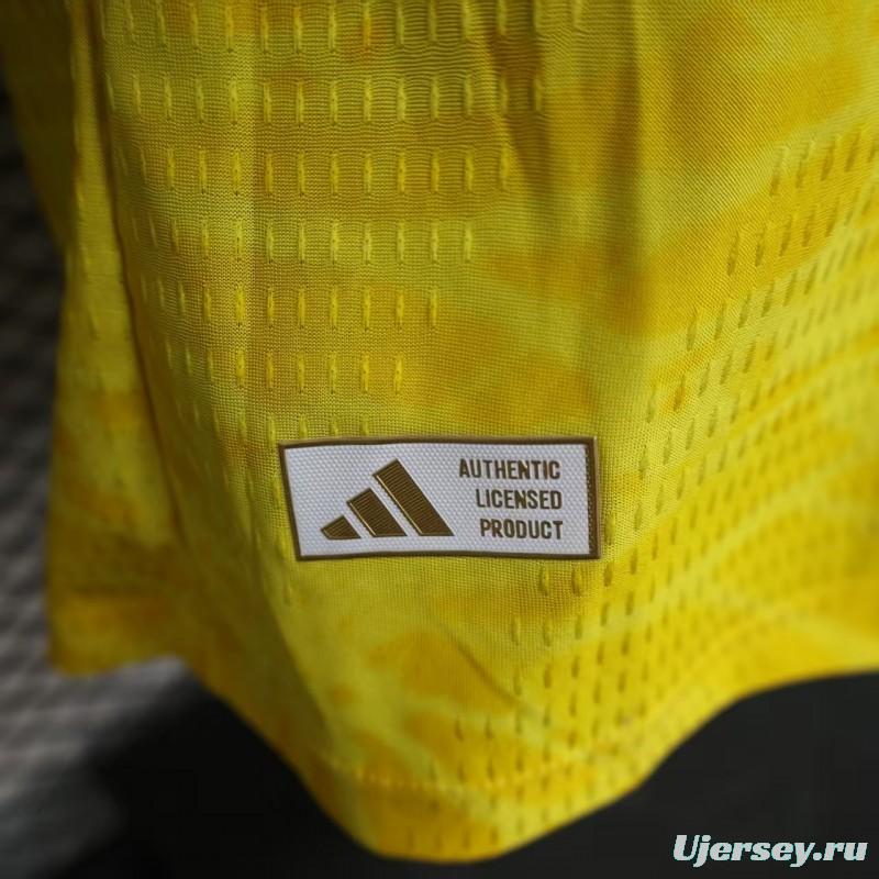 Player Version 2026 Colombia Home Long Sleeve Jersey