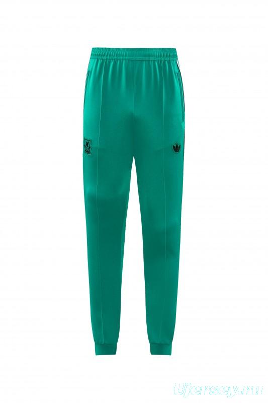 25/26 Liverpool Green Full Zipper Jacket +Long Pants