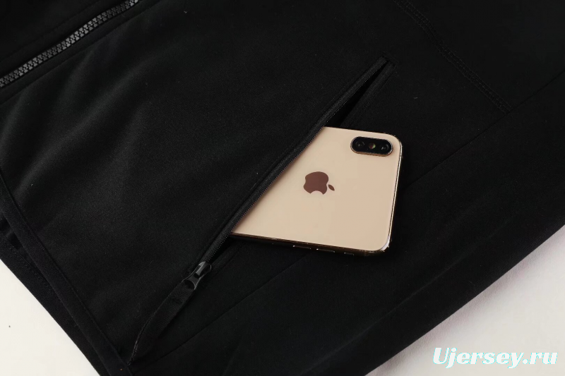 25/26 Juventus Hoodie White/Black Full Zipper Jacket +Long Pants