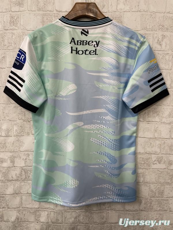 25/26 Donegal GAA Light Blue/Mint Green Away Jersey