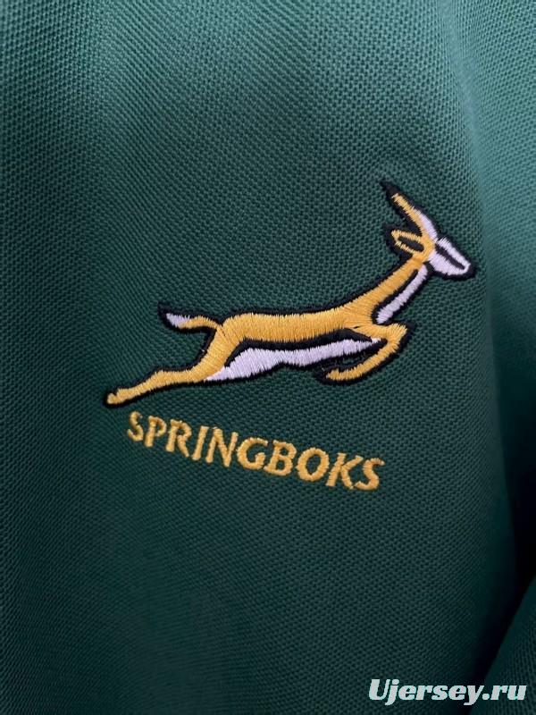 2026 South Africa Green Polo Rugby Jersey