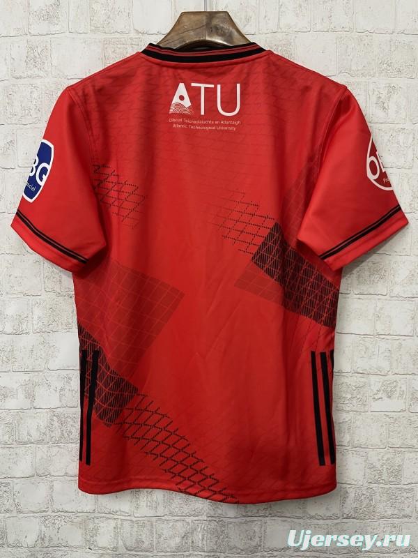 25/26 Sligo GAA Red with Black Geometric Pattern Jersey