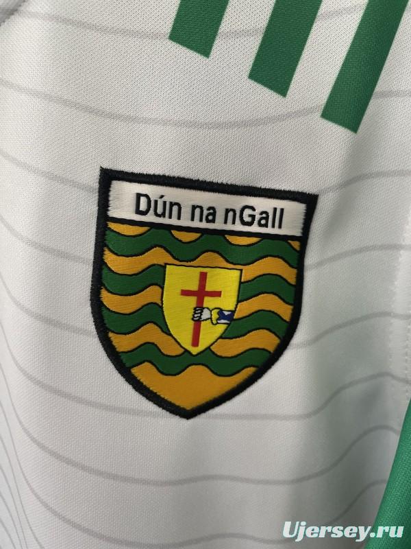 25/26 Donegal GAA White with Green and Gold Trim Jersey