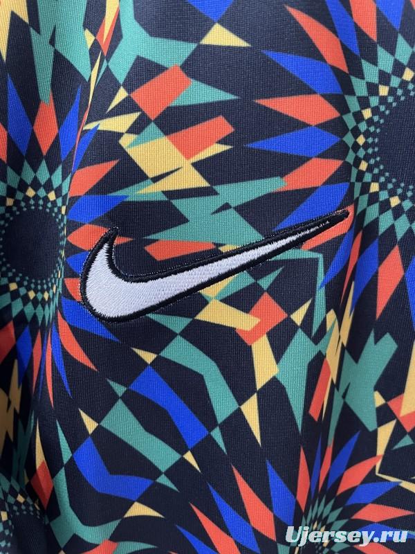 2026 South Africa Springboks Multicolor with Kaleidoscope Sunburst Jersey